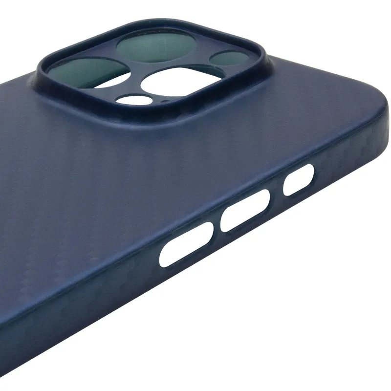 Чохол Getman Carbon Ultra Slim для Apple iPhone 15 Pro (6.1") – Blue. Фото 5 з 6