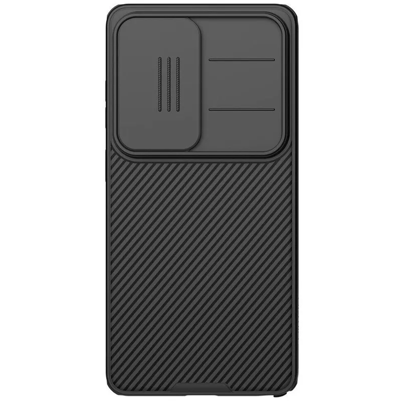 Карбована накладка Nillkin Pro зі шторкою для камери на Samsung Galaxy S26 Ultra – Black. Фото 5 з 5