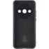 Цветной силиконовый чехол GETMAN с закрытой камерой на Xiaomi Redmi A3 – Черный / Black. Фото 3 из 8
