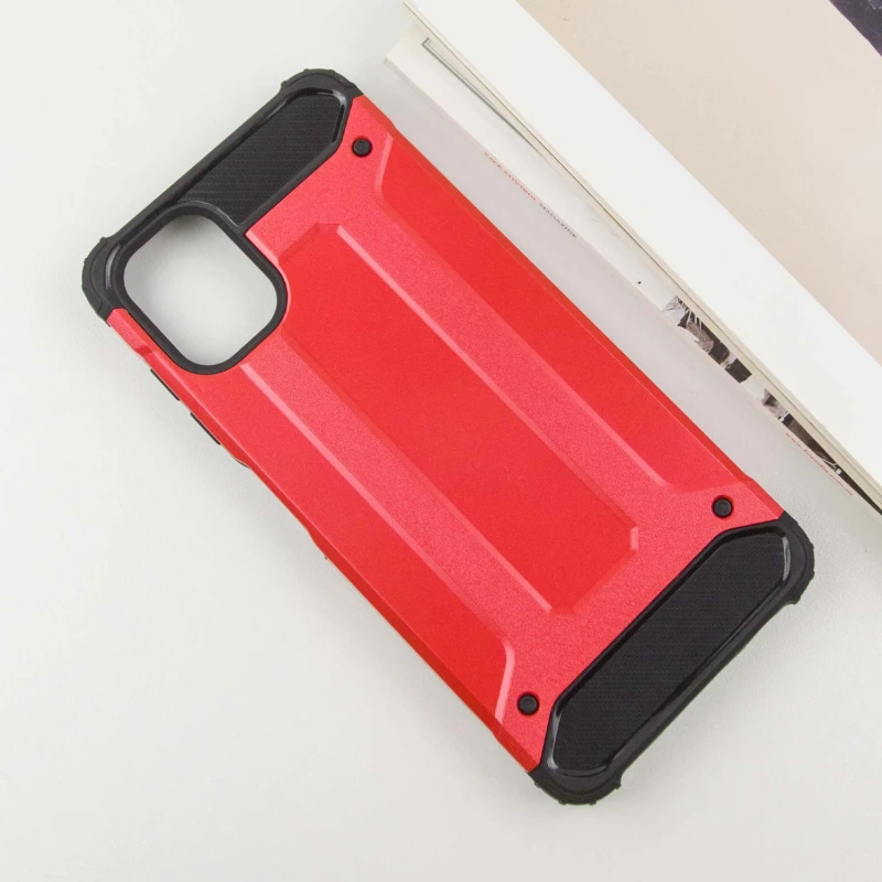 Протиударний чохол з посиленими кутами Immortal на Samsung Galaxy A07 – Червоний. Фото 3 з 6