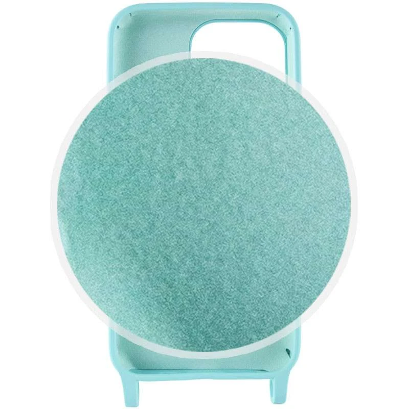 Чохол Cord case Ukrainian style з довгим кольоровим ремінцем на Apple iPhone XS (5.8") – Бірюзовий / Marine Green. Фото 3 з 4