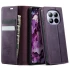 Шкіряний чохол-книжка CaseMe Velvet Matte для Xiaomi Redmi Note 15 Pro+ 5G – Purple. Фото 3 з 6