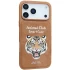 TPU+PC чохол Animal Club для Apple iPhone 16 Pro – Chocolate Brown. Фото 1 з 1