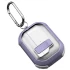 Футляр протиударний Locking Button для навушників Airpods Pro 2 / Pro – Light Purple. Фото 5 з 6