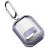 Футляр протиударний Locking Button для навушників Airpods Pro 3 – Light Purple. Фото 5 з 6