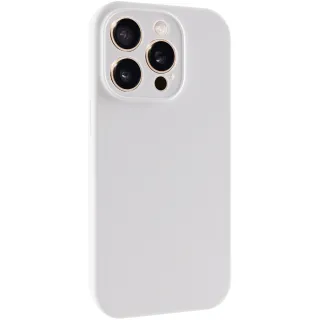 Чохол Silk Full Camera (AA) NO LOGO with Magnetic Fit для Apple iPhone 15 Pro (6.1") — Білий / White