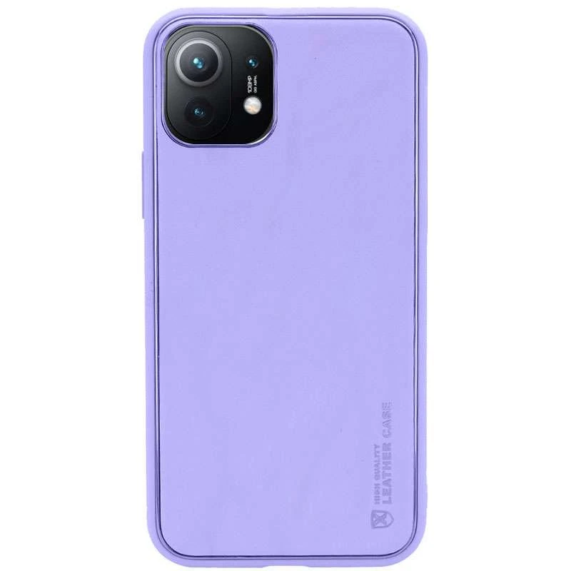 

Шкіряний чохол Xshield на Xiaomi Mi 11 Lite (Бузковий / Dasheen)