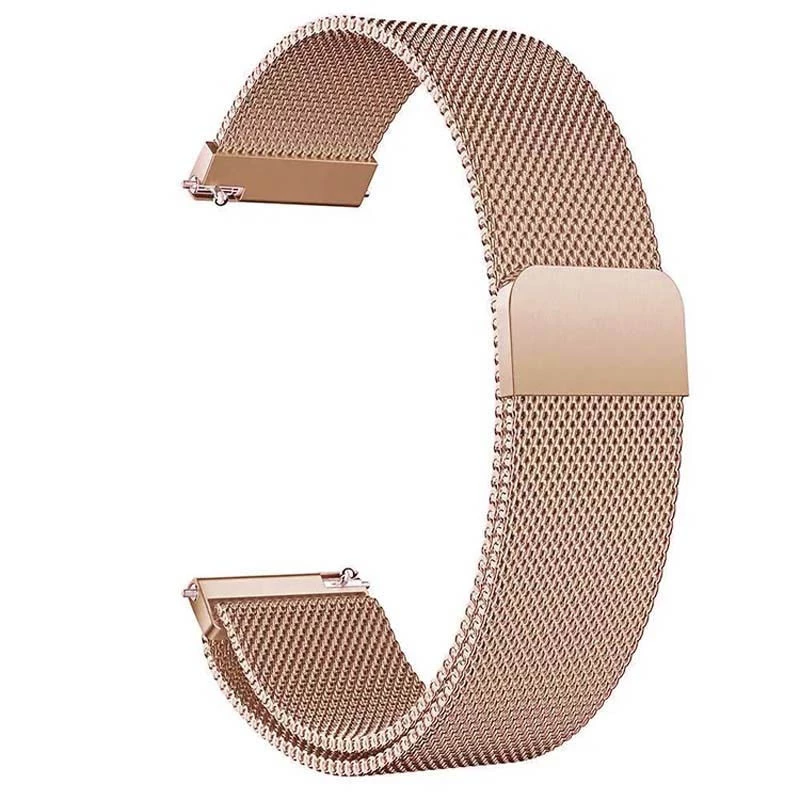 Ремінець Milanese Loop для Smart Watch 20mm – Rose Gold. Фото 1 з 2