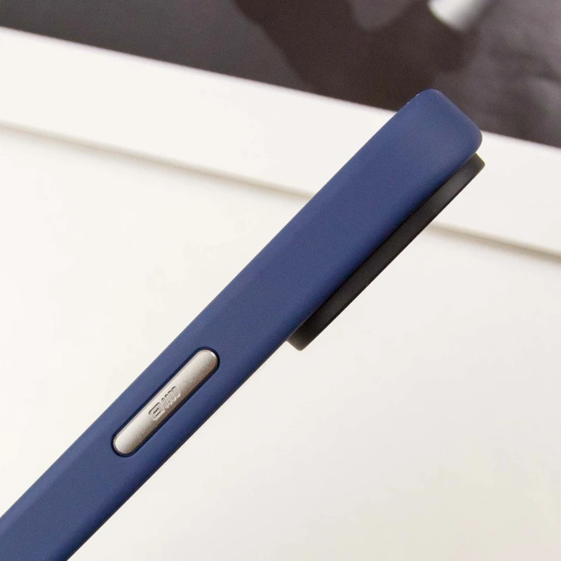 TPU+PC чохол Blueo Skin Friendly Frosted with MagSafe для Apple iPhone 15 (6.1") – Синій / Blue. Фото 6 з 8