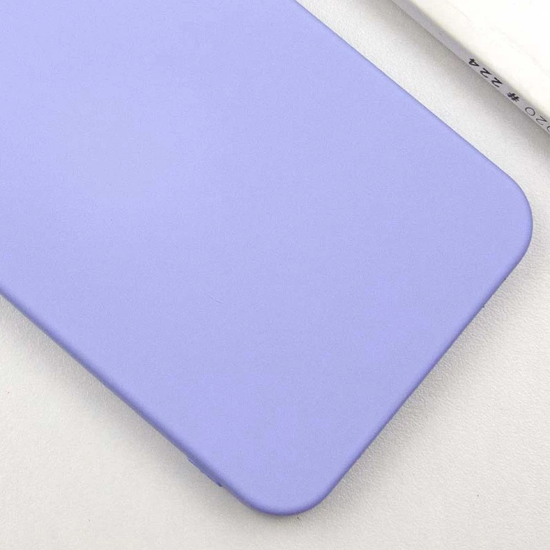 Кольоровий силіконовий чохол GETMAN із закритою камерою для Samsung Galaxy S23 – Бузковий / Dasheen. Фото 4 з 12