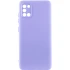 Кольоровий силіконовий чохол GETMAN із закритою камерою для Samsung Galaxy A31 – Бузковий / Light purple. Фото 1 з 1
