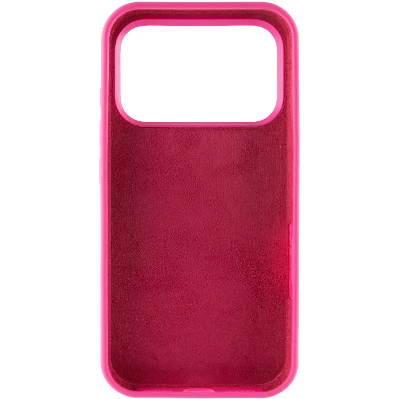 Чехол Silk Full Protective (AA) для Apple iPhone 18 Pro Max – Малиновый / Dragon Fruit. Фото 3 из 5