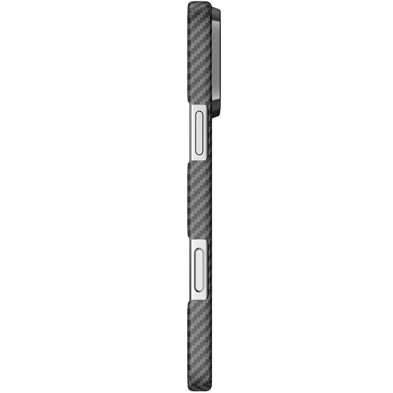 Арамідний чохол WiWU Aramid Air series для Apple iPhone 17 Pro (6.3") – Black. Фото 4 з 6