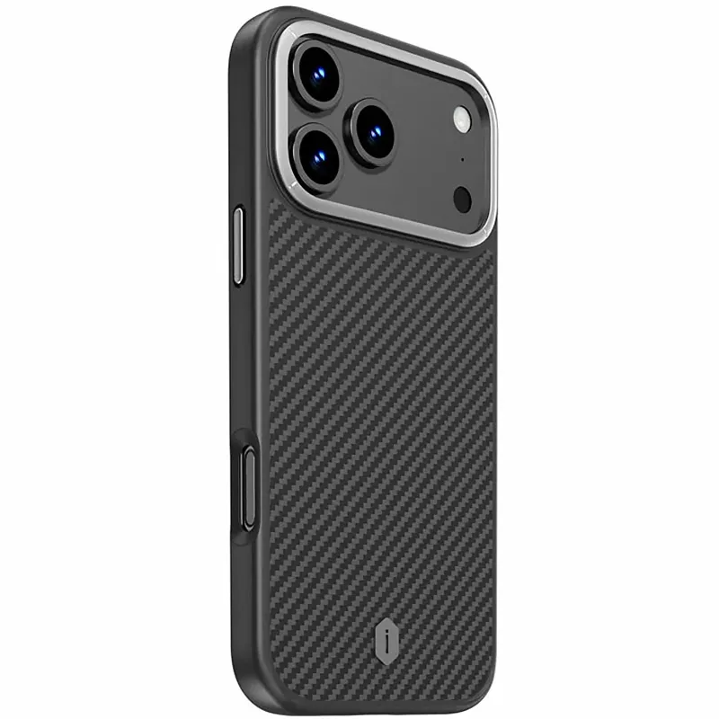 Кевларовий чохол WiWU Defense Ultra series для Apple iPhone 17 Pro (6.3") – Black. Фото 3 з 4
