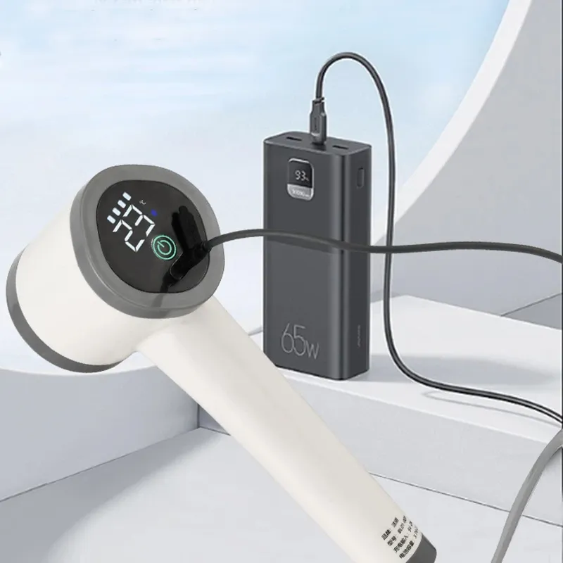 Портативний душ BL01-901 Water Temp and Battery Level Indicator 2000mAh (USB-C) – White. Фото 7 з 12