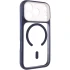 Чехол TPU+PC GETMAN Moon Clear with MagSafe для Apple iPhone 18 – Blue. Фото 1 из 5