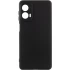 Чохол Silicone Case Lakshmi Plus з закритою камерою на Motorola Moto G24 – Чорний / Black. Фото 1 з 4