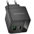 МЗП Borofone BN19 Intenso PD20W+QC3.0 (1USB-A/1C) – Black. Фото 4 з 4