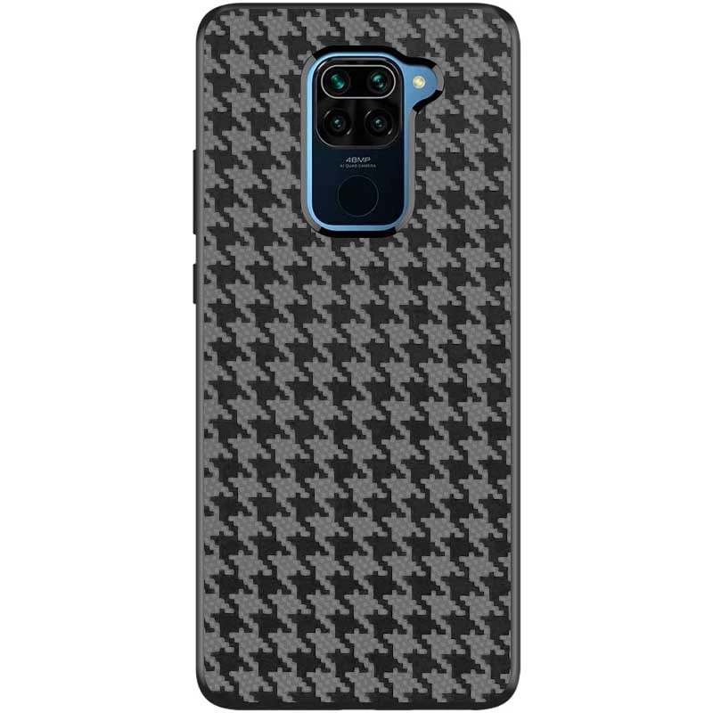 Чохол TPU+PC Grid для Xiaomi Redmi Note 9 4G / Redmi 9 Power – Black. Фото 1 з 2