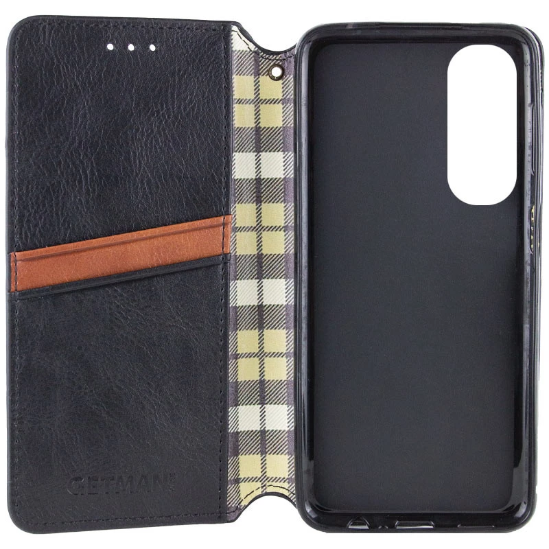 Чохол книжка GETMAN кубик для Oppo A60 – Чорний. Фото 4 з 6