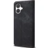 Шкіряний чохол-книжка Urban Denim series для Samsung Galaxy A07 – Black. Фото 2 з 4