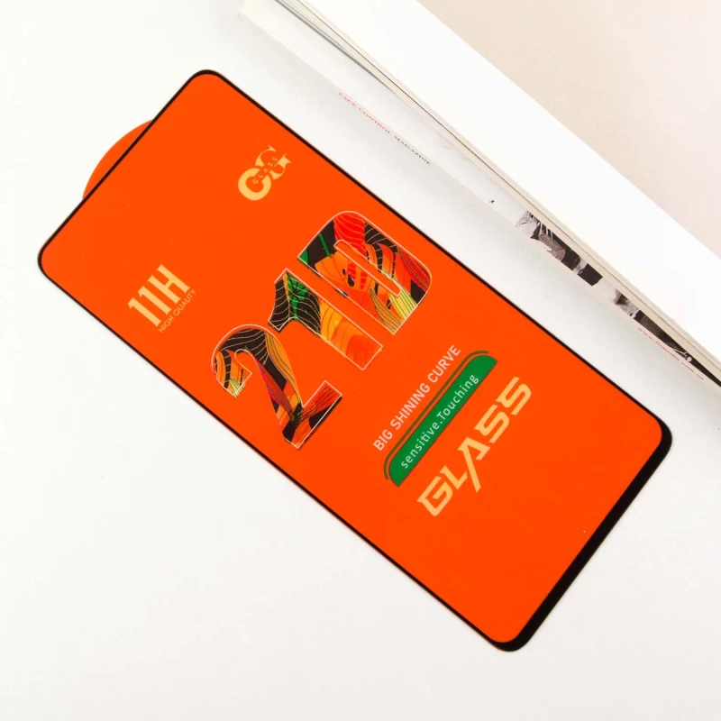 Захисне скло 2.5D CP+ на Xiaomi Poco X5 5G – Чорний. Фото 4 з 8