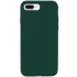 Чохол Silk Full Protective (AA) NO LOGO для Apple iPhone 7 plus / 8 plus – Зелений / Forest green. Фото 1 з 1