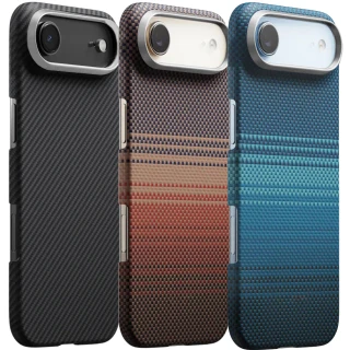 Чехол PC Carbon Protection Slim with MagSafe для Apple iPhone 17 Air (6.5") фото 1 из 2