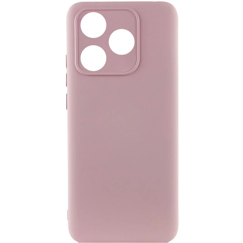 

Чехол Silicone Case Lakshmi Premium з закритою камерою на TECNO Spark 10 (Розовый / Pink Sand), Рожевий / pink sand