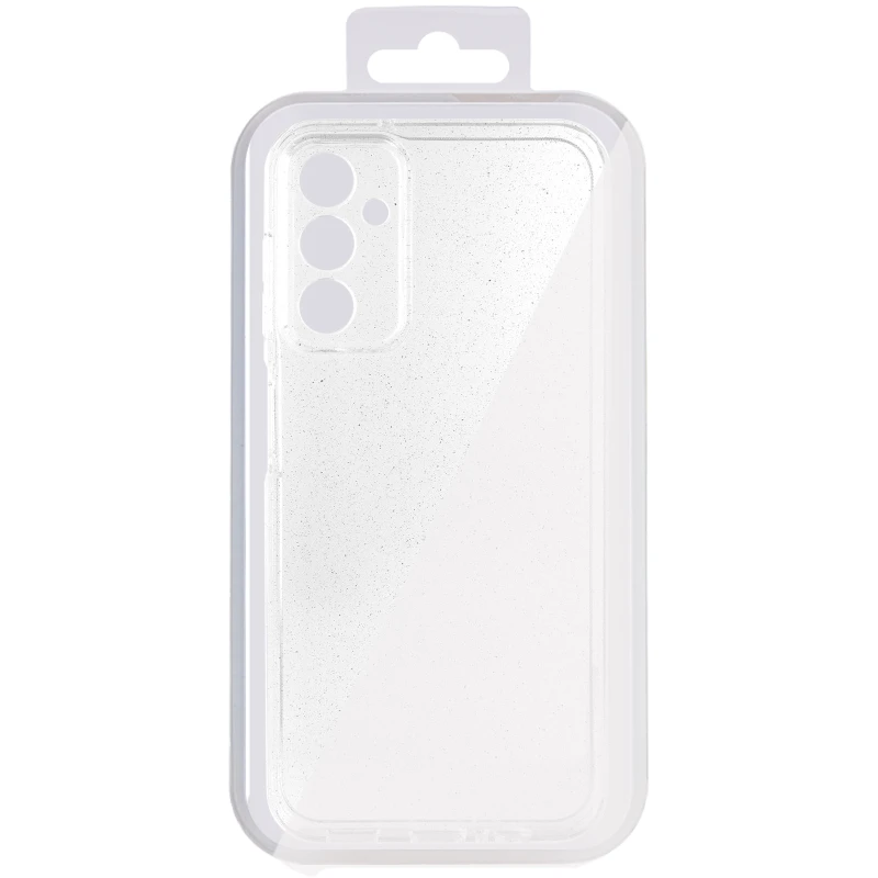 Блискучий силіконовий чохол на Samsung Galaxy A14 4G/5G – Clear. Фото 14 з 24