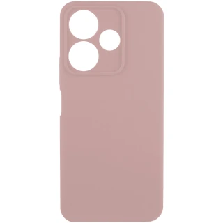 Чохол Silicone Case Lakshmi Plus з закритою камерою на Xiaomi Redmi 13 4G — Рожевий / Pink Sand