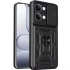 Удароміцний чохол Ummi Camshield Serge Ring (in box) для Xiaomi Poco X8 Pro Max – Чорний / Black. Фото 1 з 1