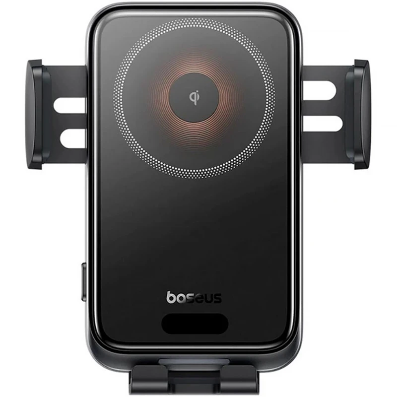 Автотримач з БЗУ Baseus Wisdom Pro Auto Wireless Charging (C40381501123) – Cosmic Black. Фото 3 з 5