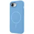 Чехол Silk Full Protective (AA) NO LOGO with Magnetic Fit для Apple iPhone 16e (6.1") – Голубой / Lilac Blue. Фото 1 из 1
