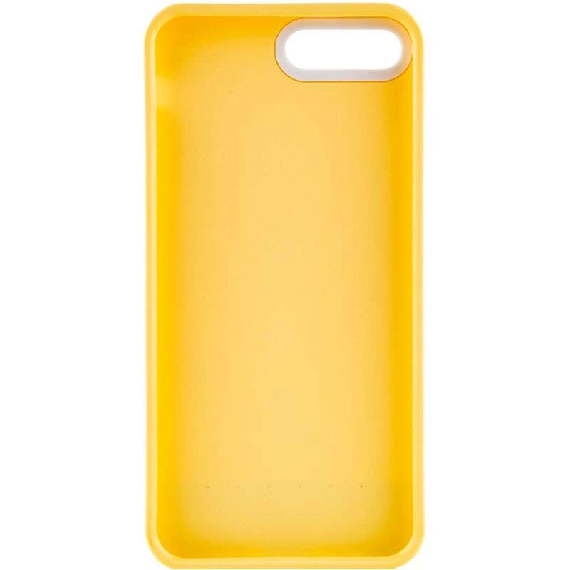 Двухцветный чехол Bichromatic для Apple iPhone 7 plus / 8 plus – Creamy-yellow / White. Фото 2 из 5
