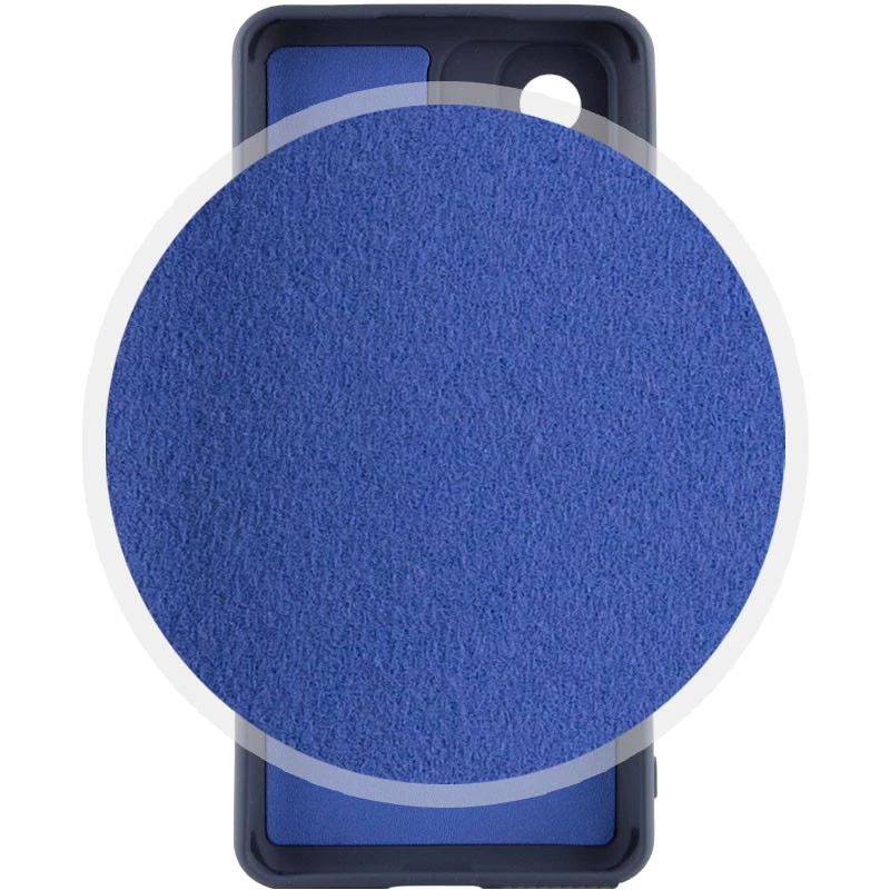 Чехол Silicone Case Lakshmi Plus с закрытой камерой для Xiaomi 11T / 11T Pro – Синий / Midnight Blue. Фото 3 из 4