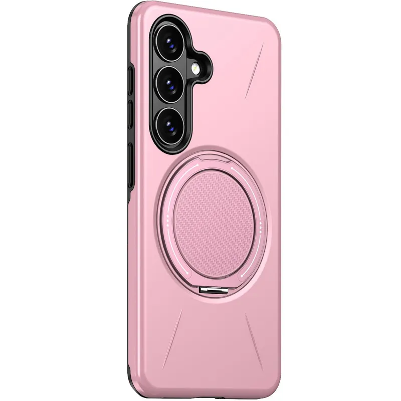 TPU+PC чохол Kalebol Magnetic Case для Samsung Galaxy S26 – Pink. Фото 1 з 3