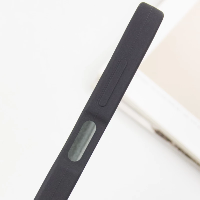 Чохол Silicone Case Lakshmi Plus з закритою камерою на Samsung Galaxy M34 5G – Чорний / Black. Фото 9 з 10