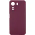 Чехол Silicone Case Lakshmi Premium з закритою камерою на Xiaomi Poco M7 4G – Бордовый / Plum. Фото 1 из 1