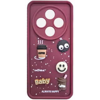 Чохол TPU Toys Case для Xiaomi Redmi 12C / Poco C55 — Red / Always Happy