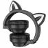 Bluetooth-навушники BOROFONE BO18 Cat ear – Чорний. Фото 2 з 4