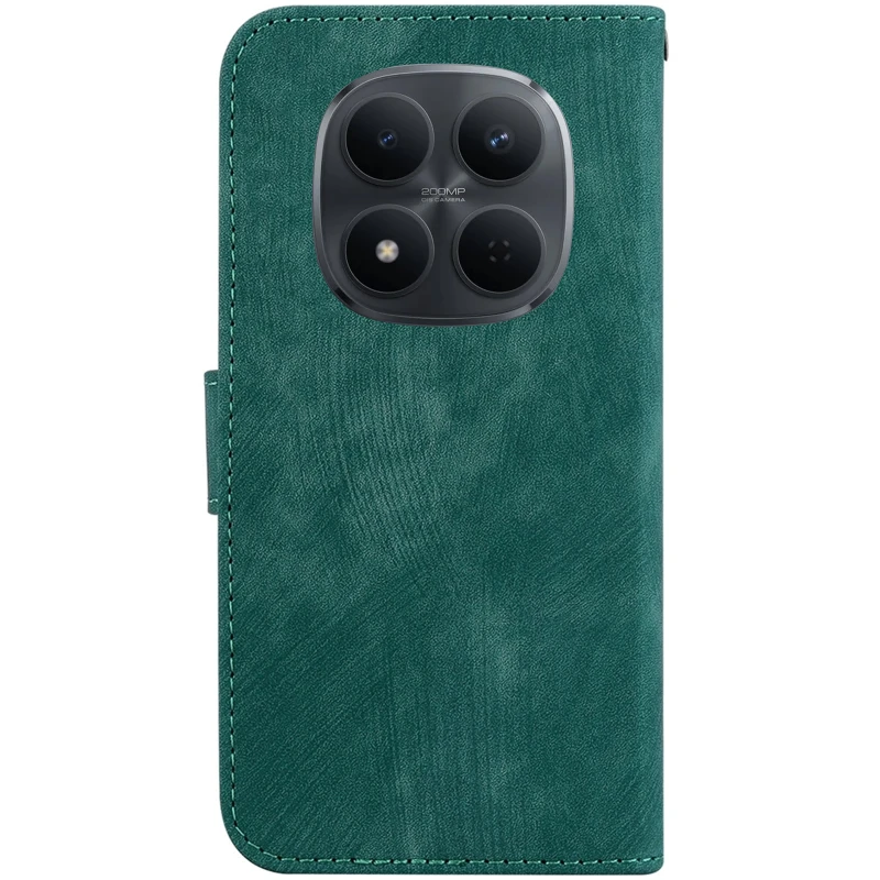 Кожаный чехол-книжка Cute Tiger для Xiaomi Redmi Note 15 Pro 5G – Green. Фото 3 из 5