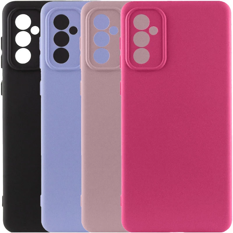 Цветной силиконовый чехол GETMAN с закрытой камерой на Samsung Galaxy A36 5G фото 1 из 1