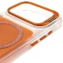 Чохол TPU+PC Jewel Sparkle with MagSafe для Apple iPhone 17 Pro (6.3") – Orange Sparkle. Фото 5 з 7