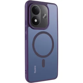 Чохол TPU Bloom with Magnetic Fit для Xiaomi Redmi Note 17 Pro — Purple