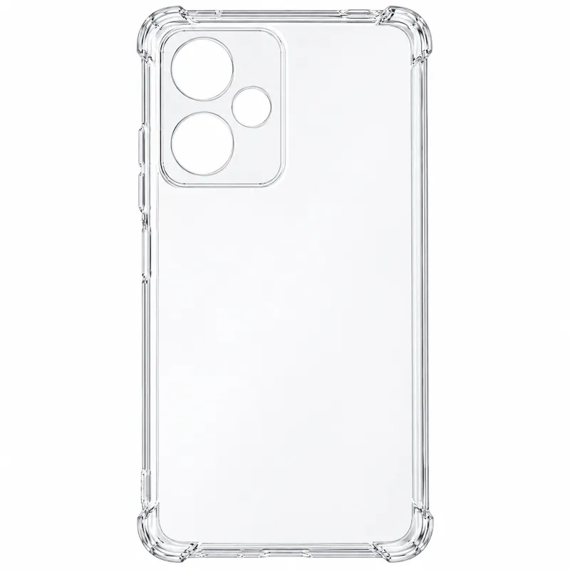 Ультратонкий силиконовый чехол GETMAN с крытыми бортами та камерою на Xiaomi Redmi Note 12 5G фото 1 из 1
