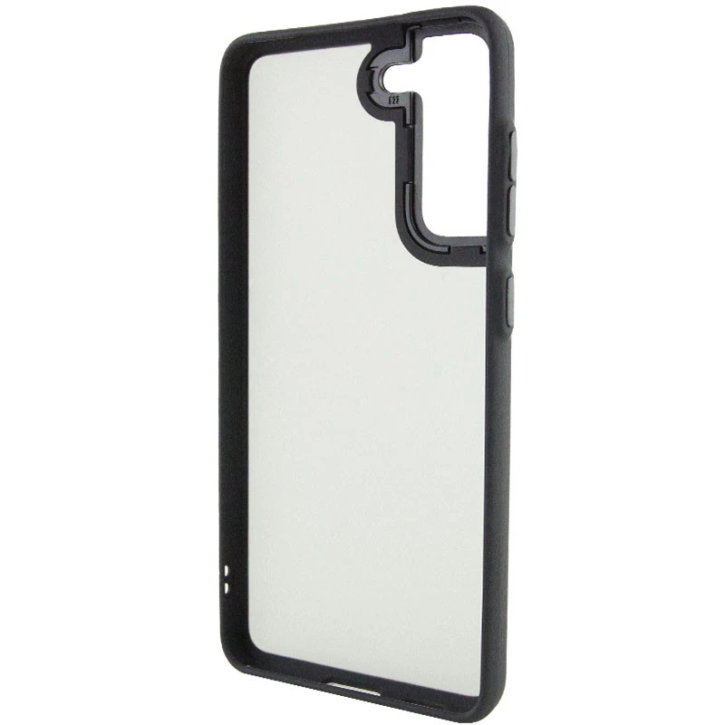 Чехол TPU+PC Lyon Frosted на Samsung Galaxy S21 FE – Black. Фото 4 из 7