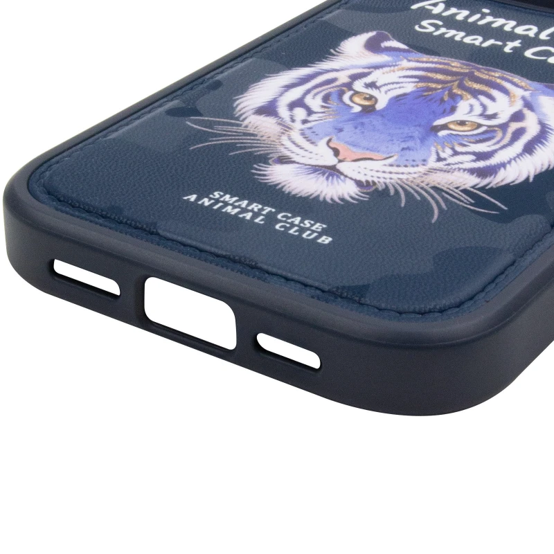 TPU+PC чехол Animal Club для Apple iPhone 17 (6.3") – Royal Blue. Фото 6 из 6