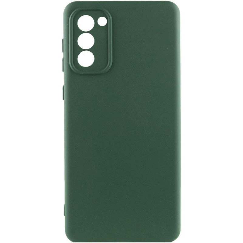 Чохол Silicone Case Lakshmi Premium із закритою камерою для Samsung Galaxy S20 FE – Зелений / Cyprus Green. Фото 1 з 5