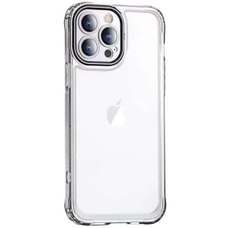 TPU+PC чехол з кольоровою окантовкою камери на Apple iPhone 12 Pro Max (6.7") фото 1 з 3